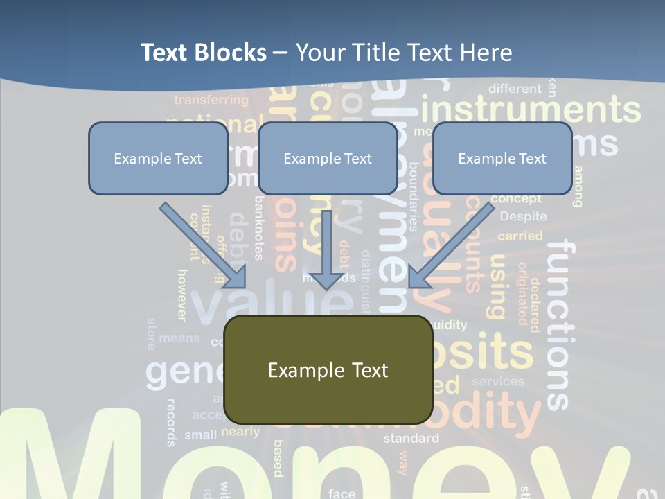Assistance Finger Elder PowerPoint Template