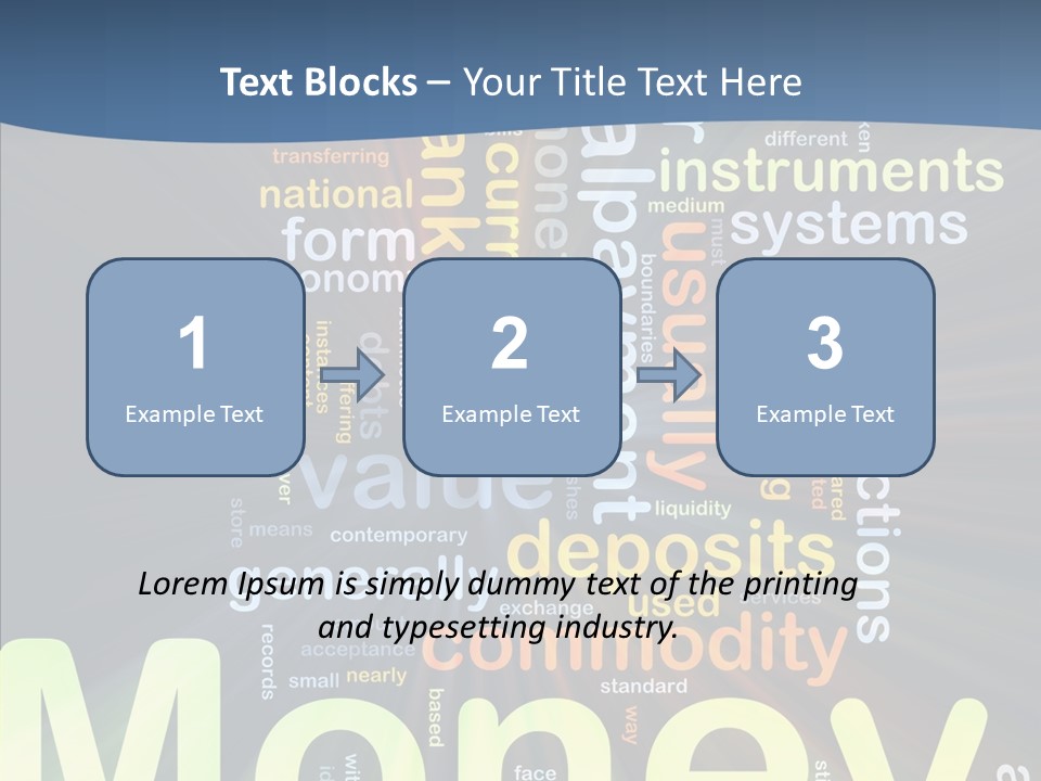 Assistance Finger Elder PowerPoint Template
