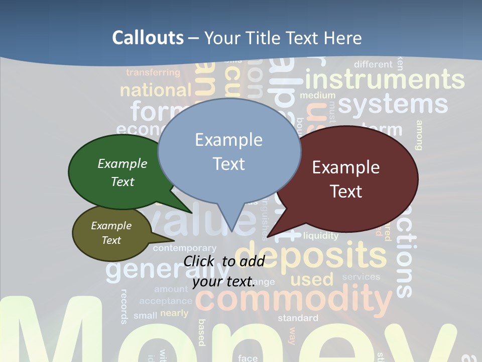 Assistance Finger Elder PowerPoint Template