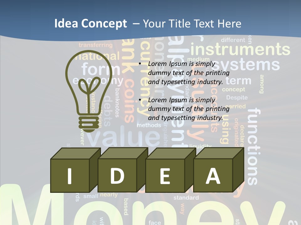 Assistance Finger Elder PowerPoint Template