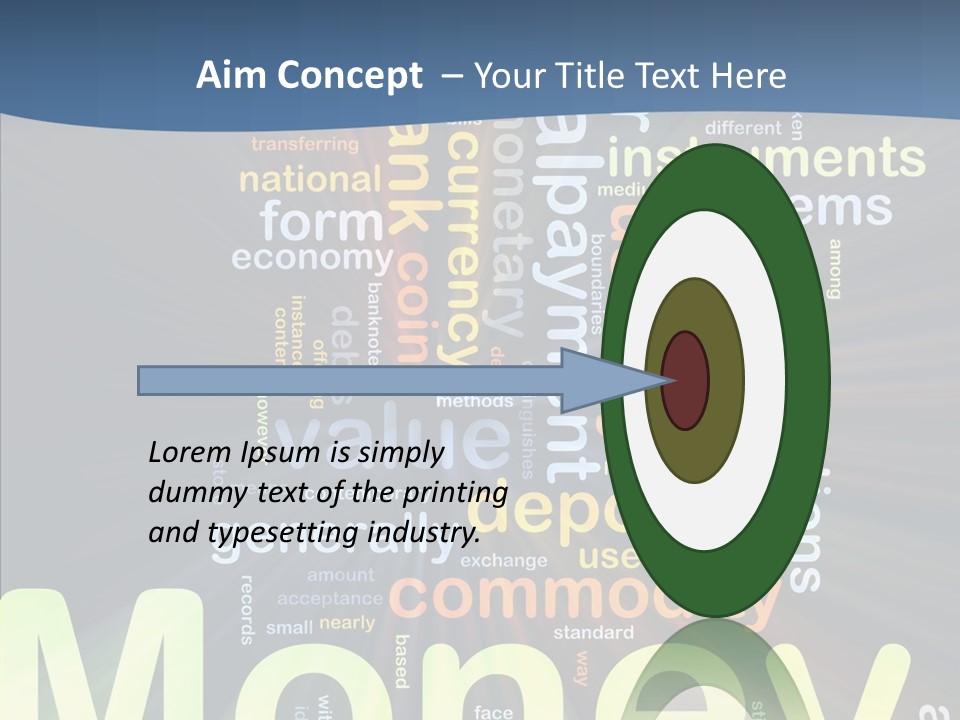Assistance Finger Elder PowerPoint Template