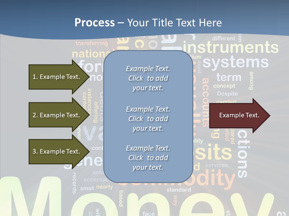 Assistance Finger Elder PowerPoint Template