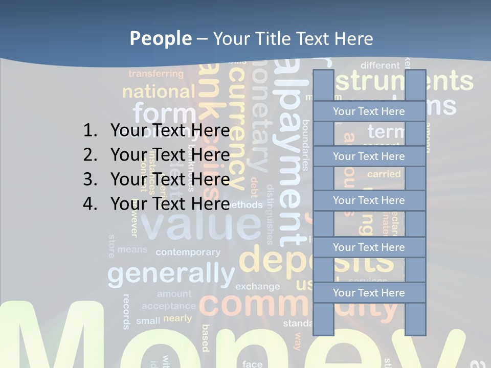Assistance Finger Elder PowerPoint Template