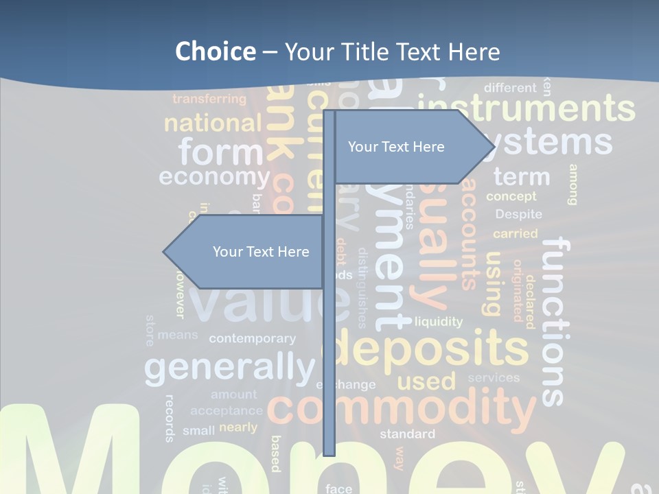 Assistance Finger Elder PowerPoint Template
