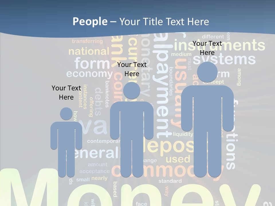 Assistance Finger Elder PowerPoint Template