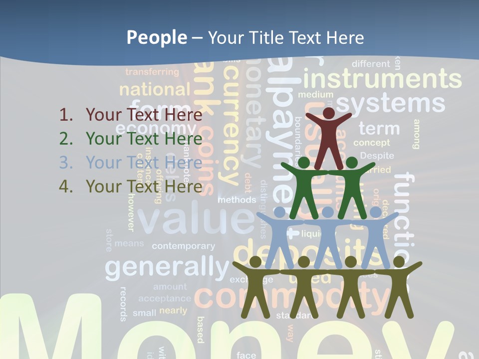 Assistance Finger Elder PowerPoint Template