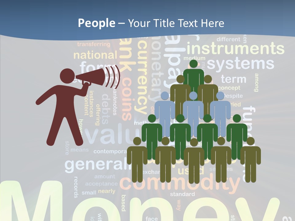 Assistance Finger Elder PowerPoint Template