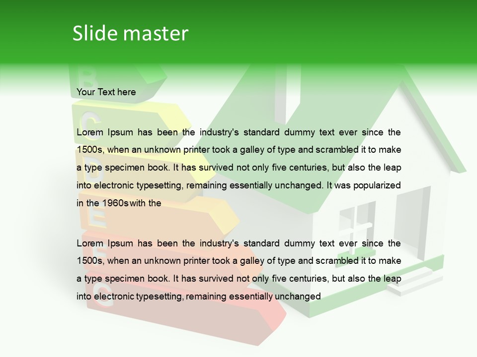 Closeup Elder Close Up PowerPoint Template