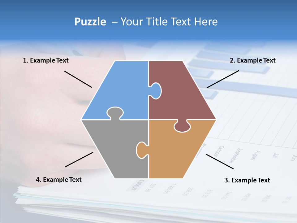 Touching Closeup Sharing PowerPoint Template