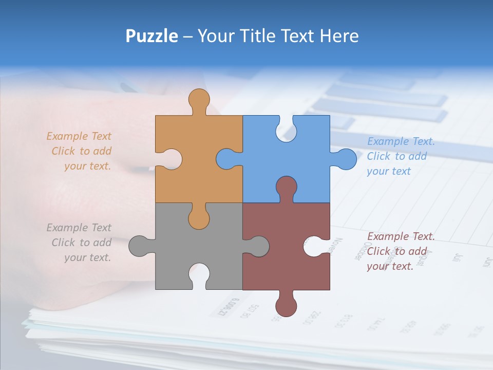 Touching Closeup Sharing PowerPoint Template