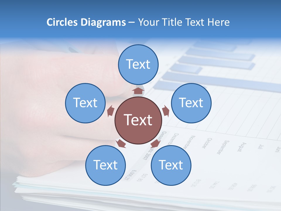 Touching Closeup Sharing PowerPoint Template
