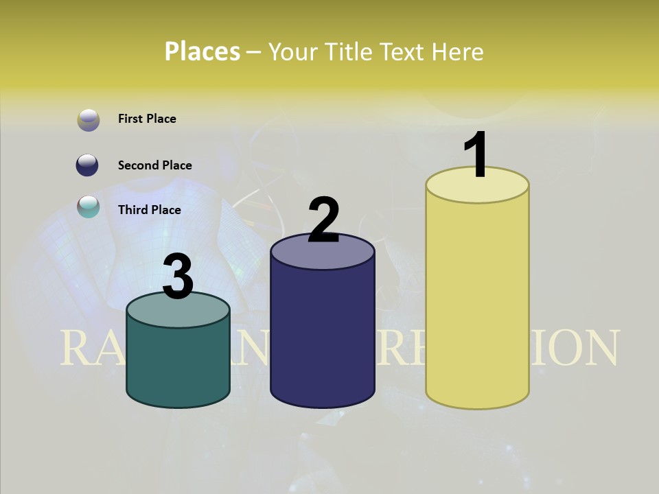 White Grandmother Women PowerPoint Template