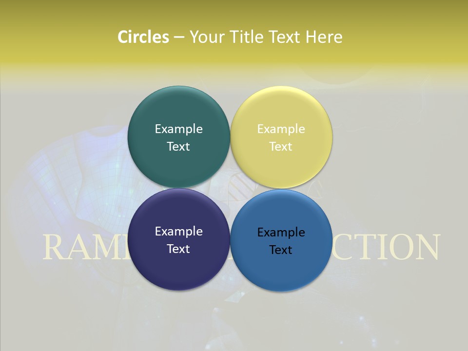 White Grandmother Women PowerPoint Template