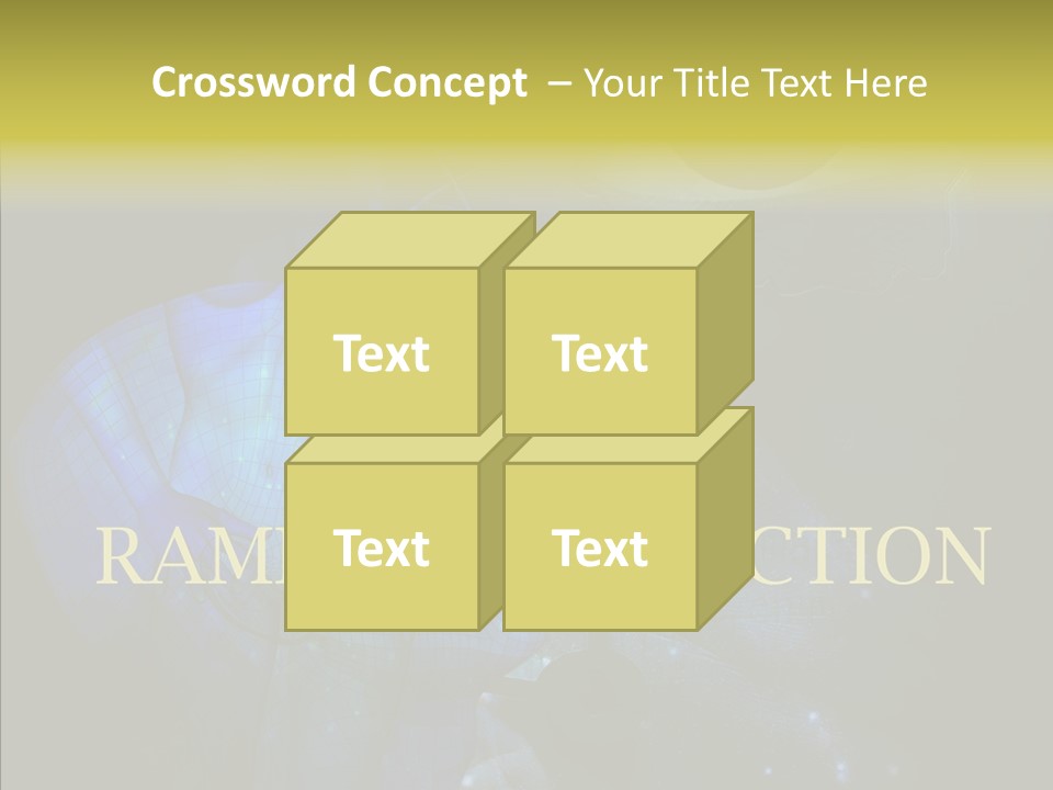 White Grandmother Women PowerPoint Template
