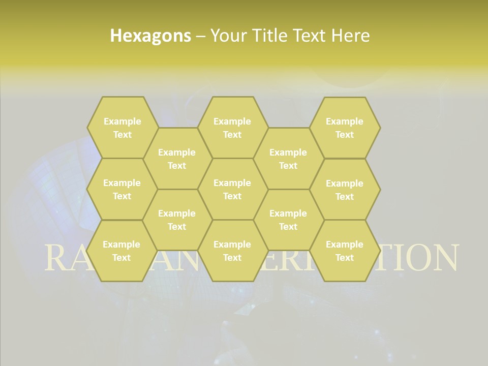 White Grandmother Women PowerPoint Template