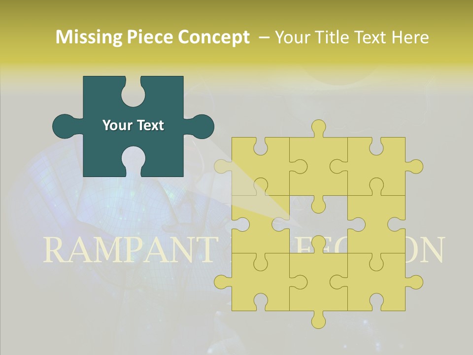 White Grandmother Women PowerPoint Template