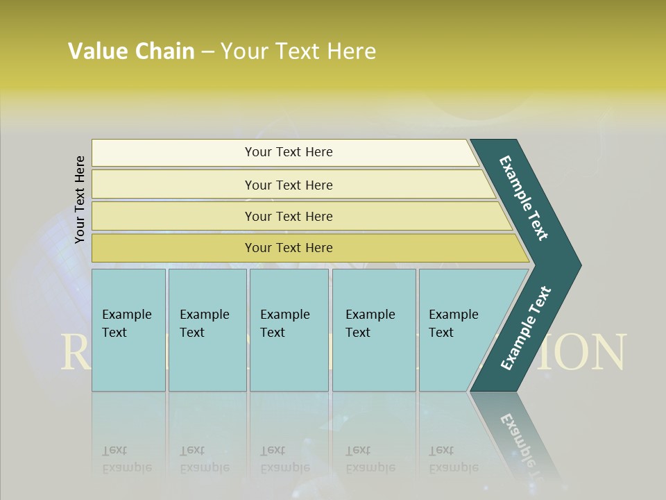 White Grandmother Women PowerPoint Template