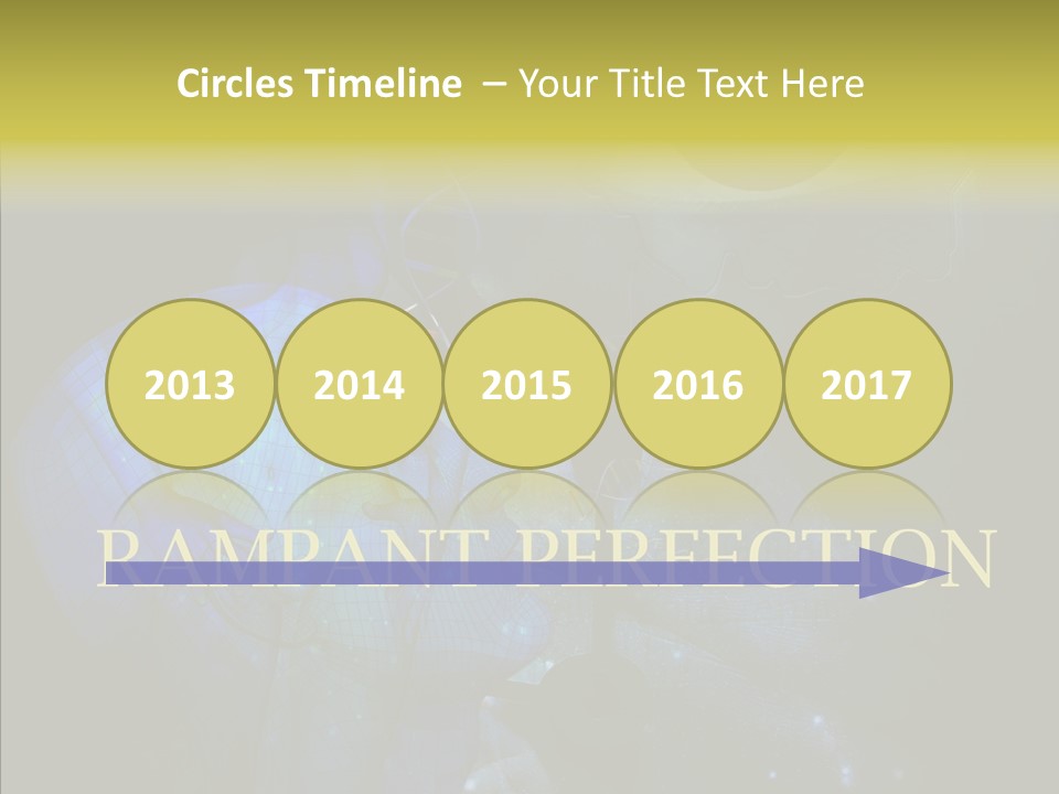 White Grandmother Women PowerPoint Template