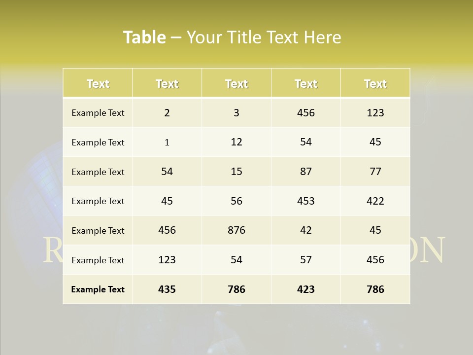 White Grandmother Women PowerPoint Template