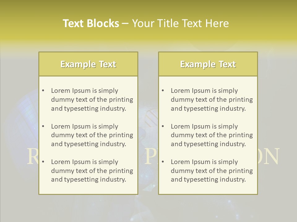 White Grandmother Women PowerPoint Template
