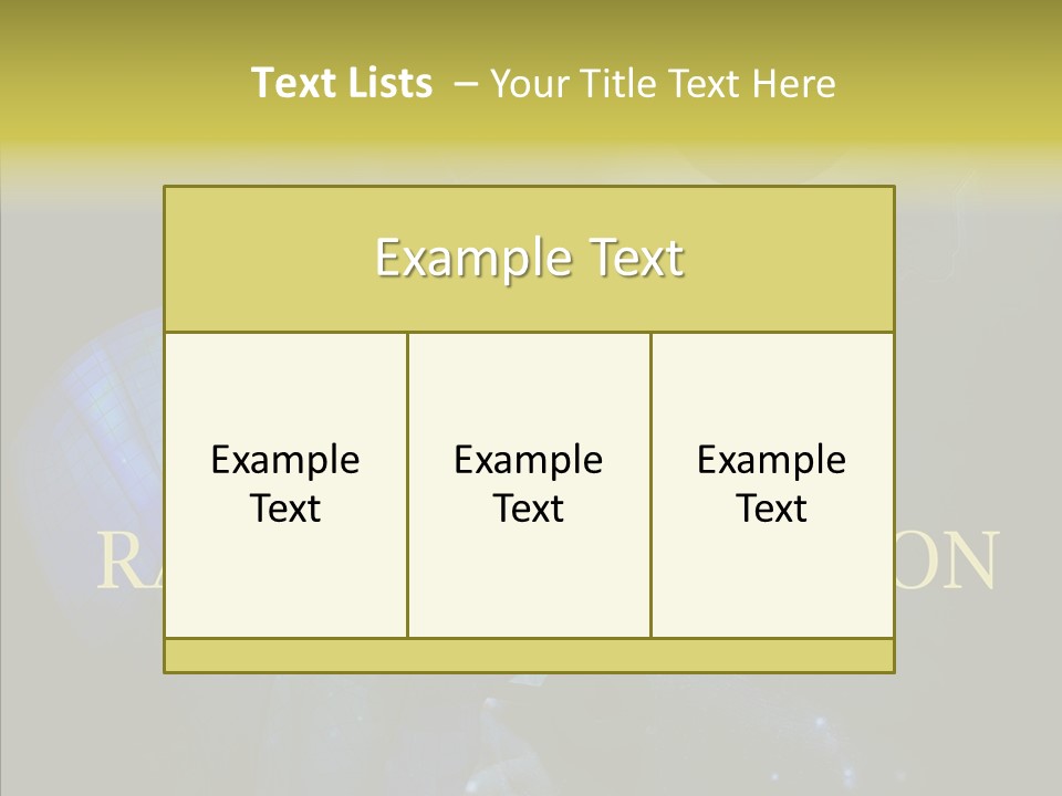 White Grandmother Women PowerPoint Template