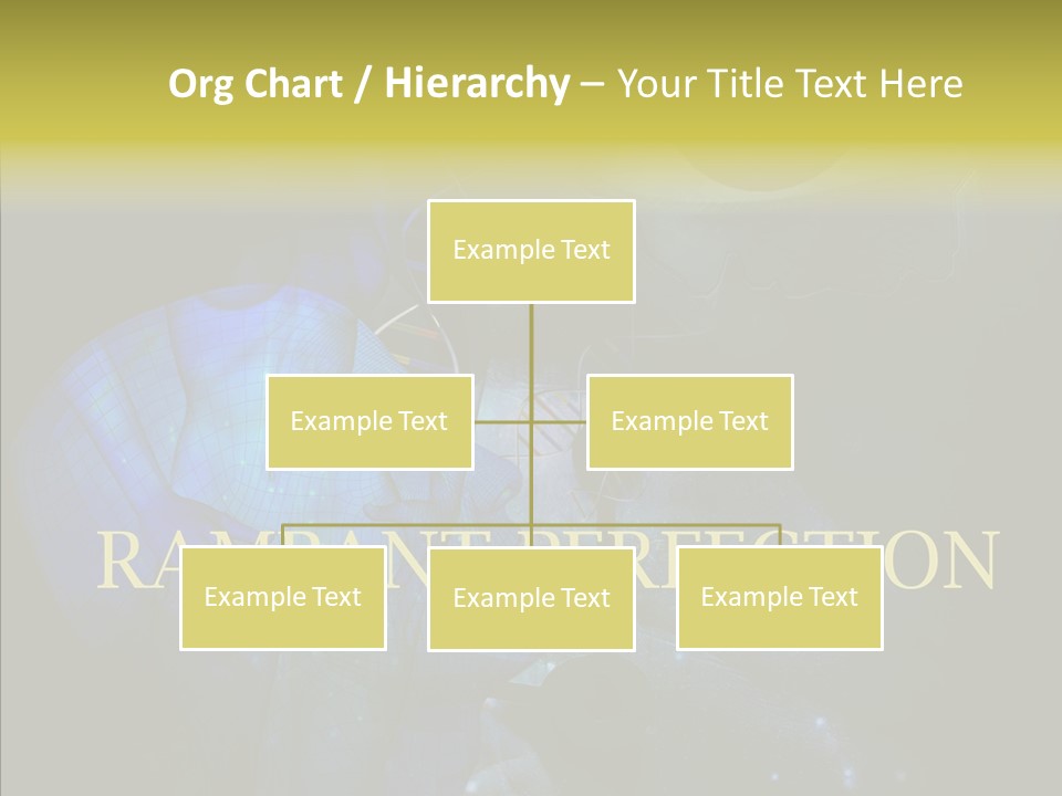 White Grandmother Women PowerPoint Template