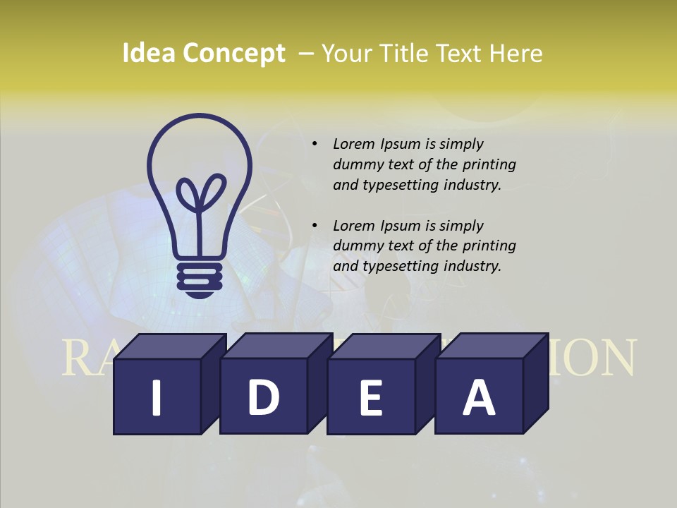 White Grandmother Women PowerPoint Template