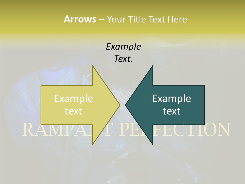 White Grandmother Women PowerPoint Template