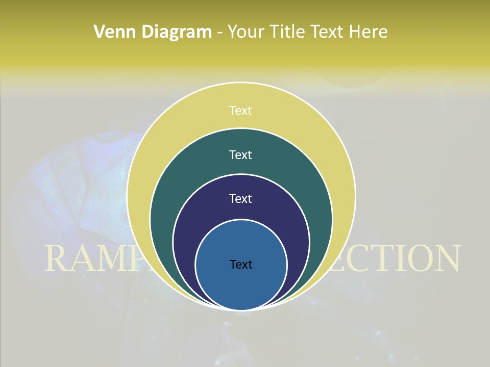 White Grandmother Women PowerPoint Template