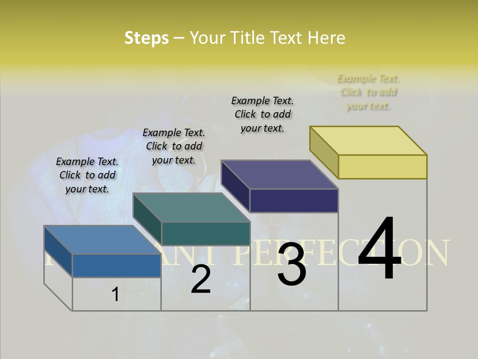 White Grandmother Women PowerPoint Template