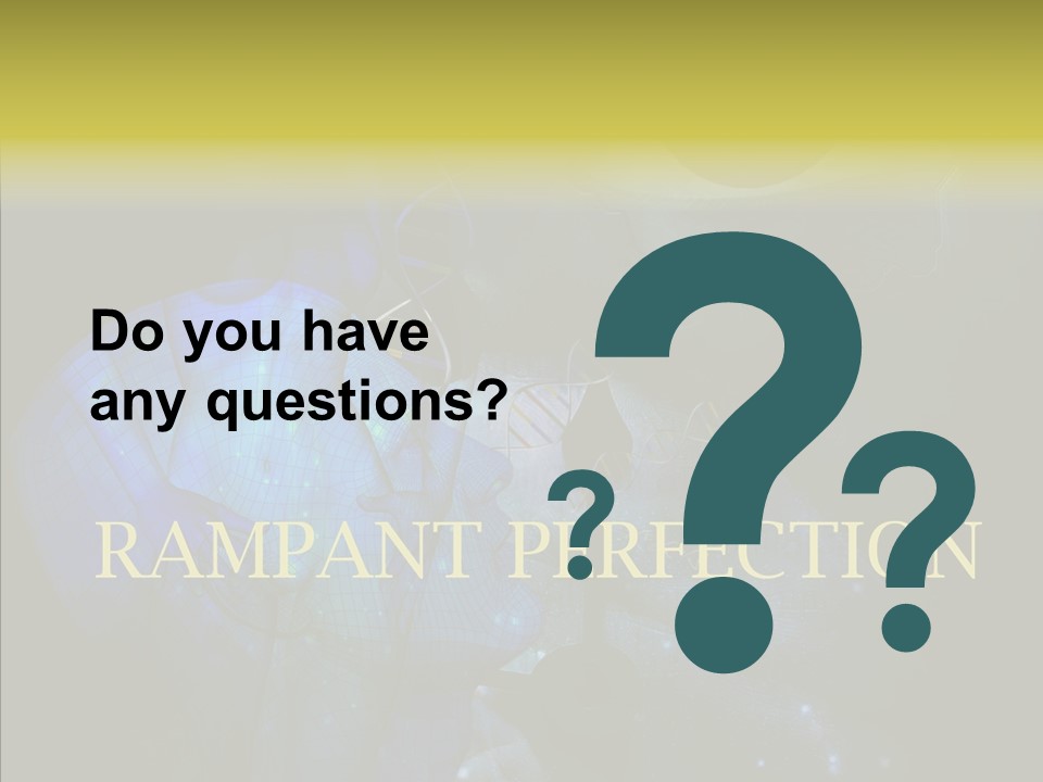 White Grandmother Women PowerPoint Template