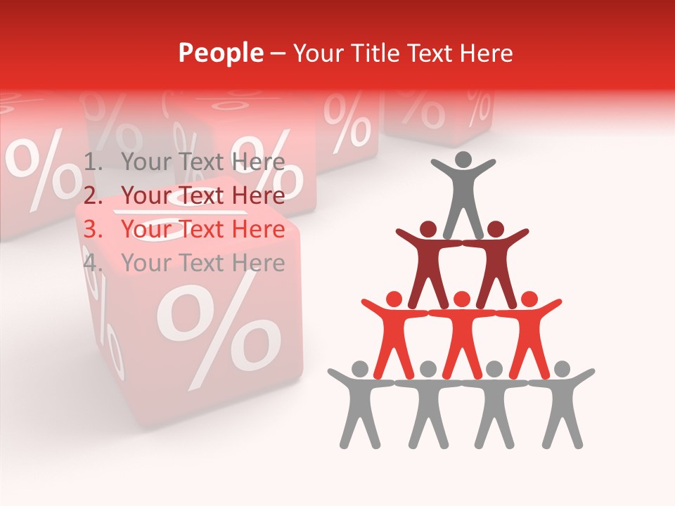 Assistance Human Hold PowerPoint Template