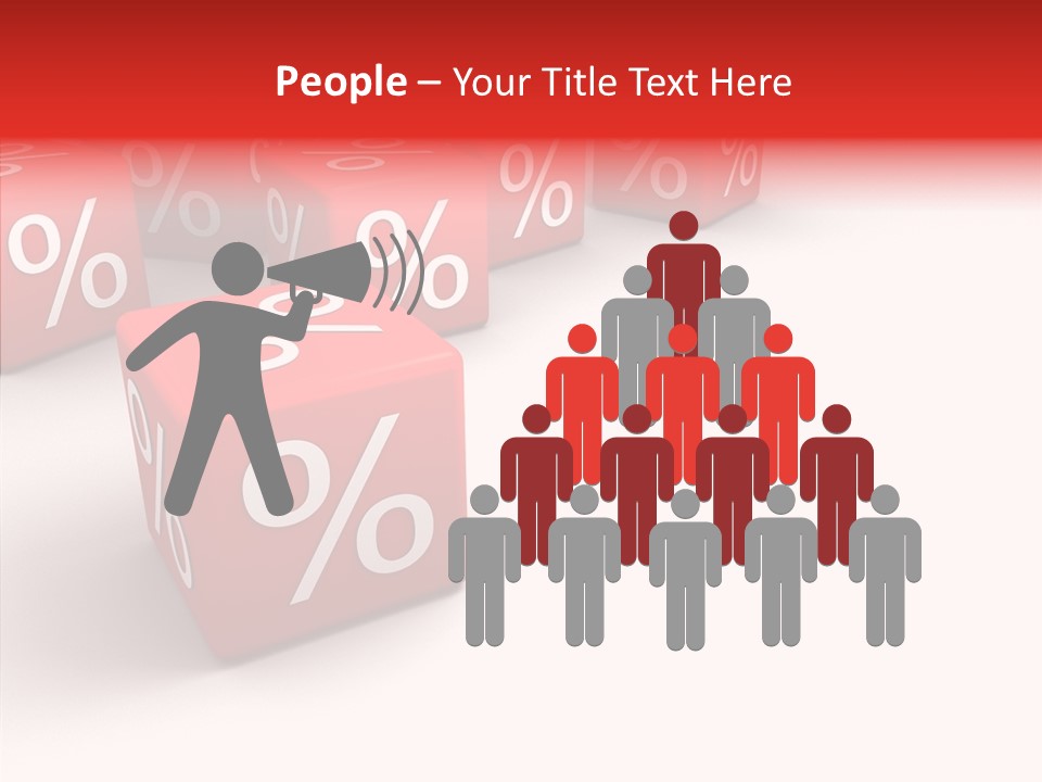 Assistance Human Hold PowerPoint Template