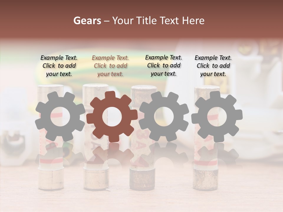 Assistance White Women PowerPoint Template