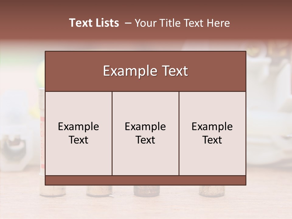 Assistance White Women PowerPoint Template