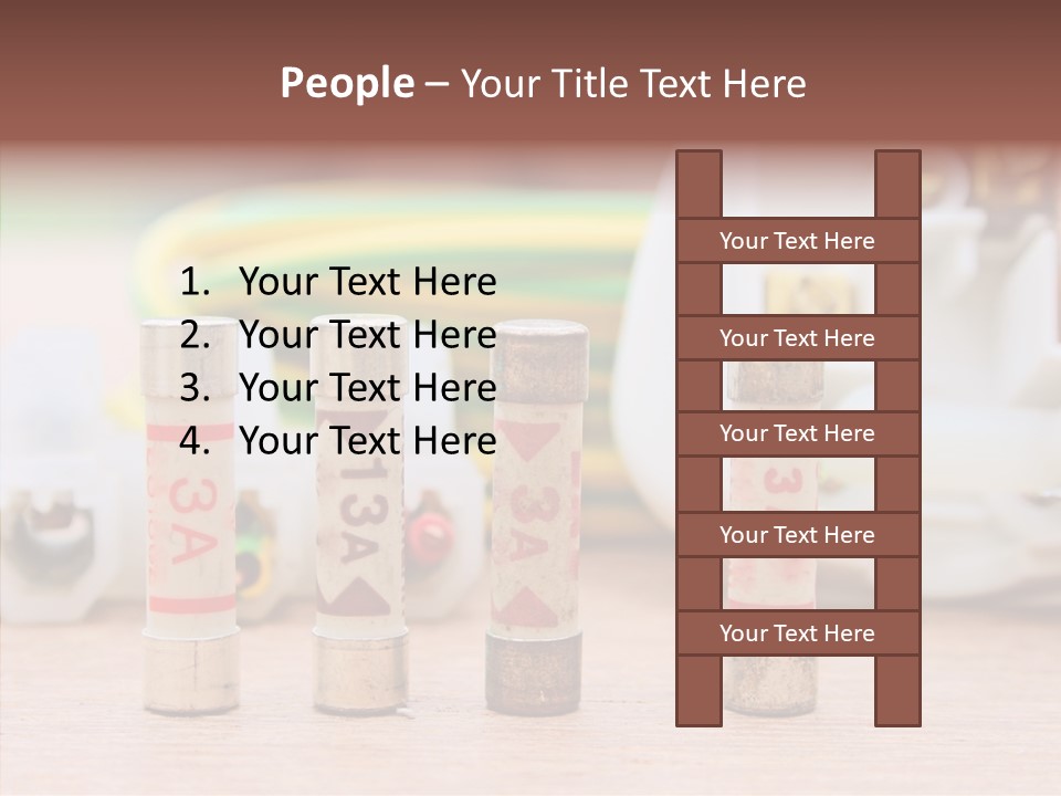 Assistance White Women PowerPoint Template