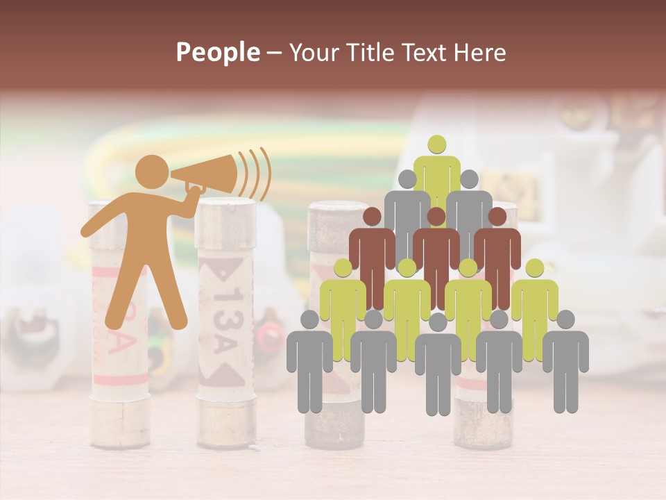 Assistance White Women PowerPoint Template