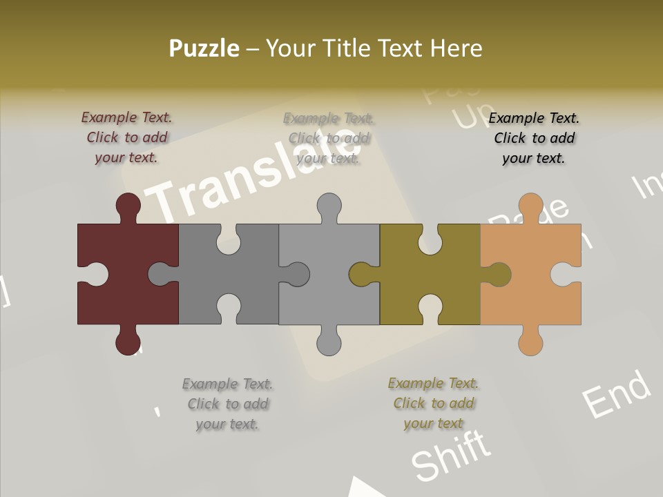 Background Elder Close Up PowerPoint Template