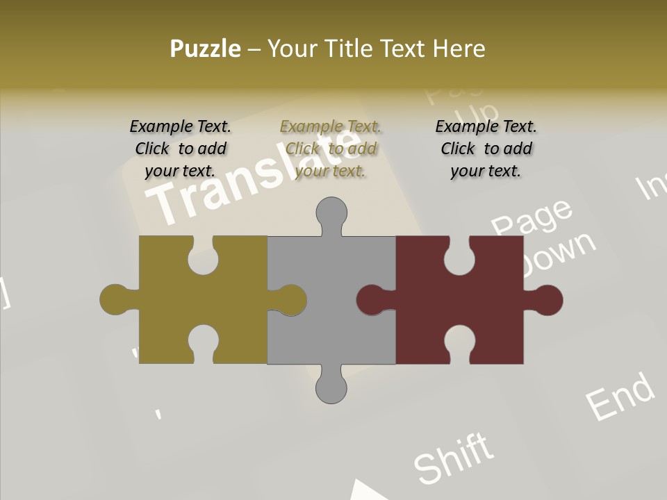 Background Elder Close Up PowerPoint Template