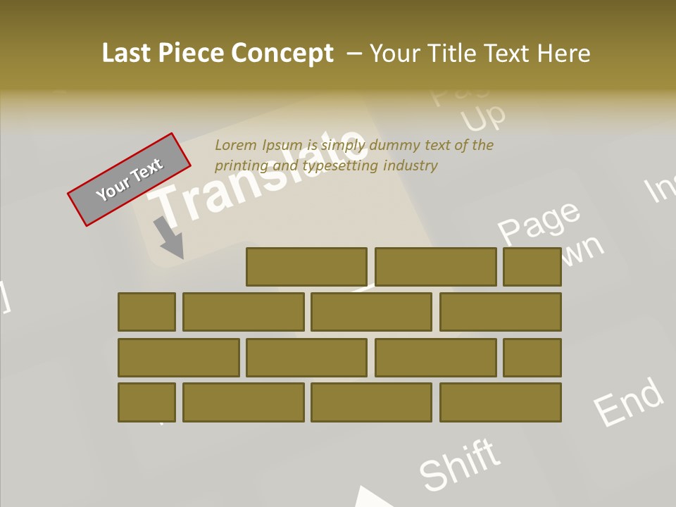 Background Elder Close Up PowerPoint Template