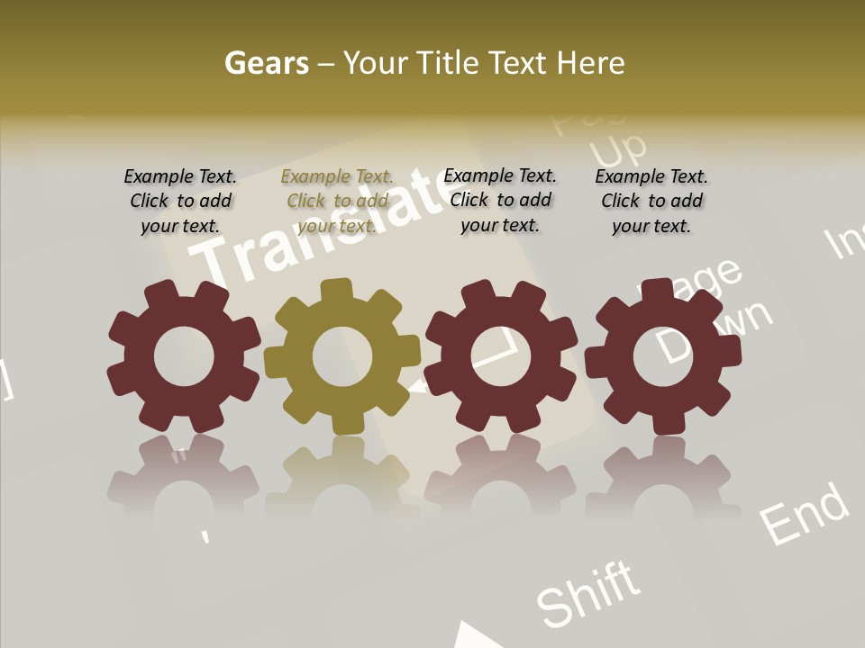 Background Elder Close Up PowerPoint Template