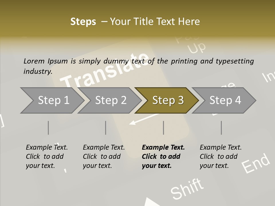 Background Elder Close Up PowerPoint Template
