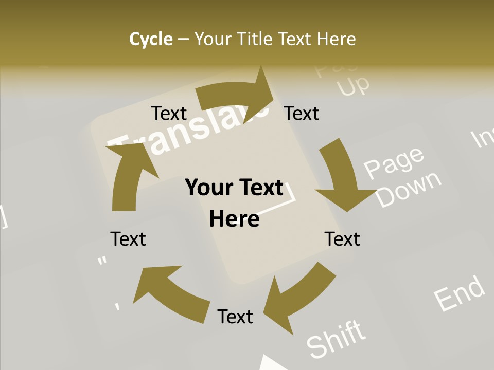 Background Elder Close Up PowerPoint Template