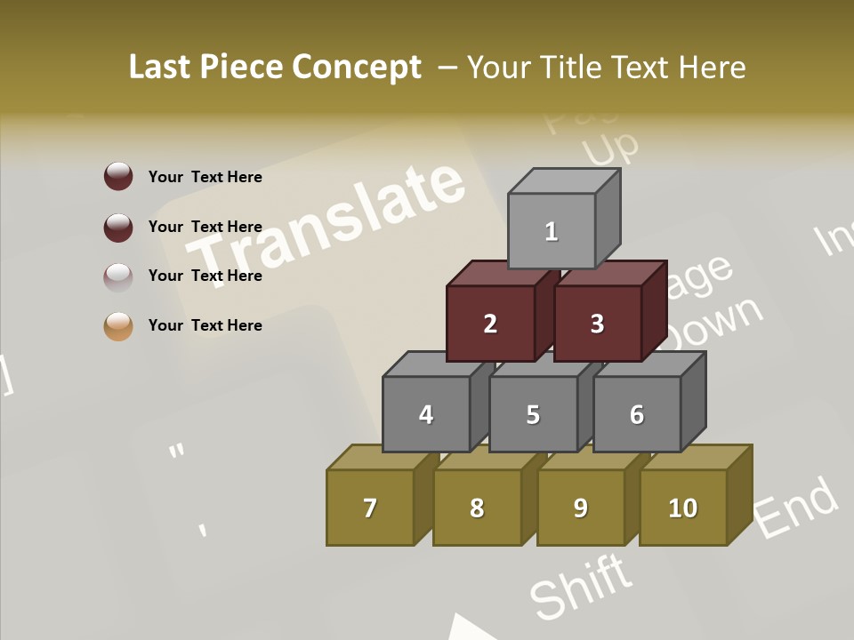 Background Elder Close Up PowerPoint Template