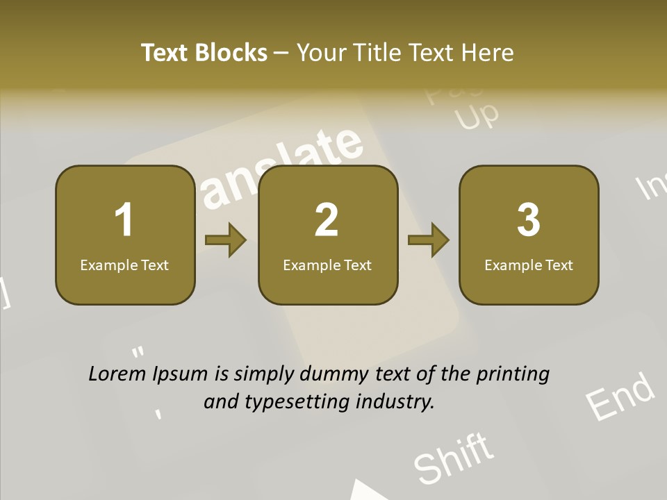 Background Elder Close Up PowerPoint Template