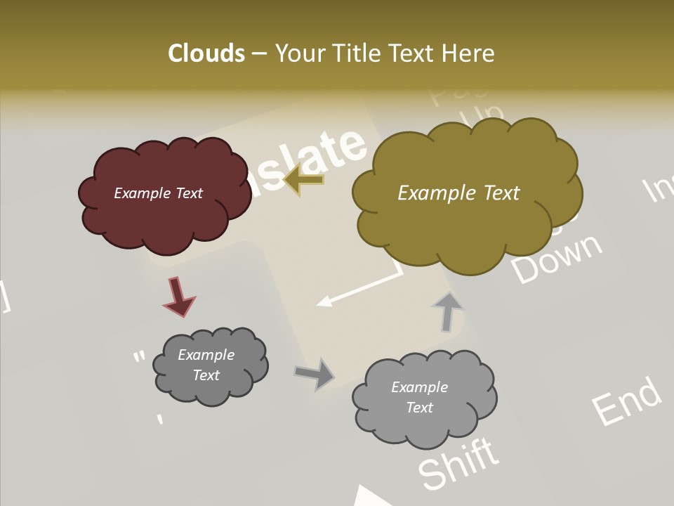 Background Elder Close Up PowerPoint Template