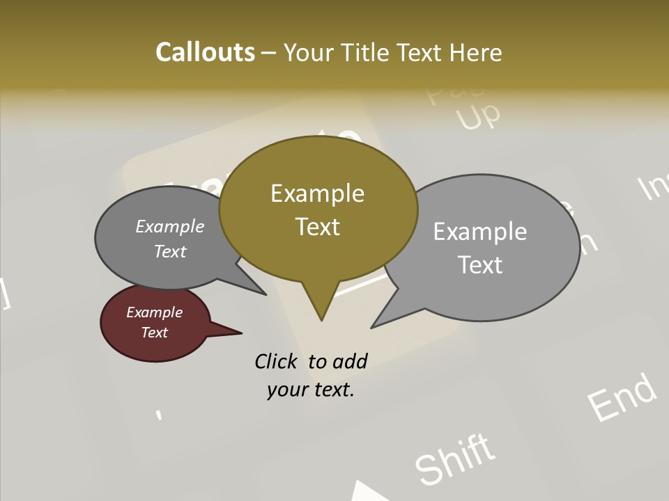 Background Elder Close Up PowerPoint Template