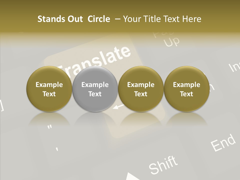 Background Elder Close Up PowerPoint Template