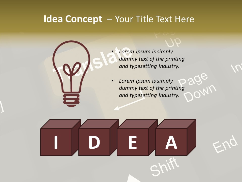 Background Elder Close Up PowerPoint Template