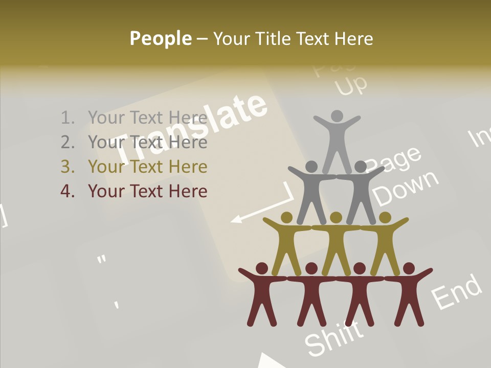 Background Elder Close Up PowerPoint Template